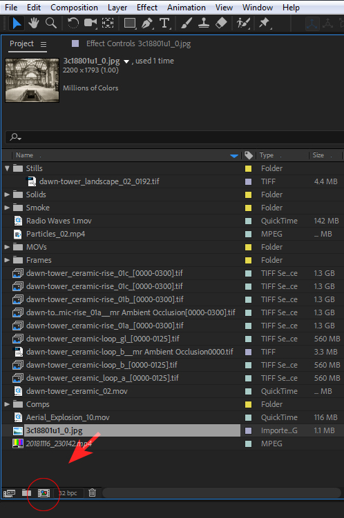 Importing Footage Files Importing Footage Files